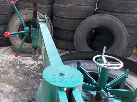 rubber recycling machine