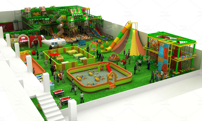 Kids indoor soft play equipment 