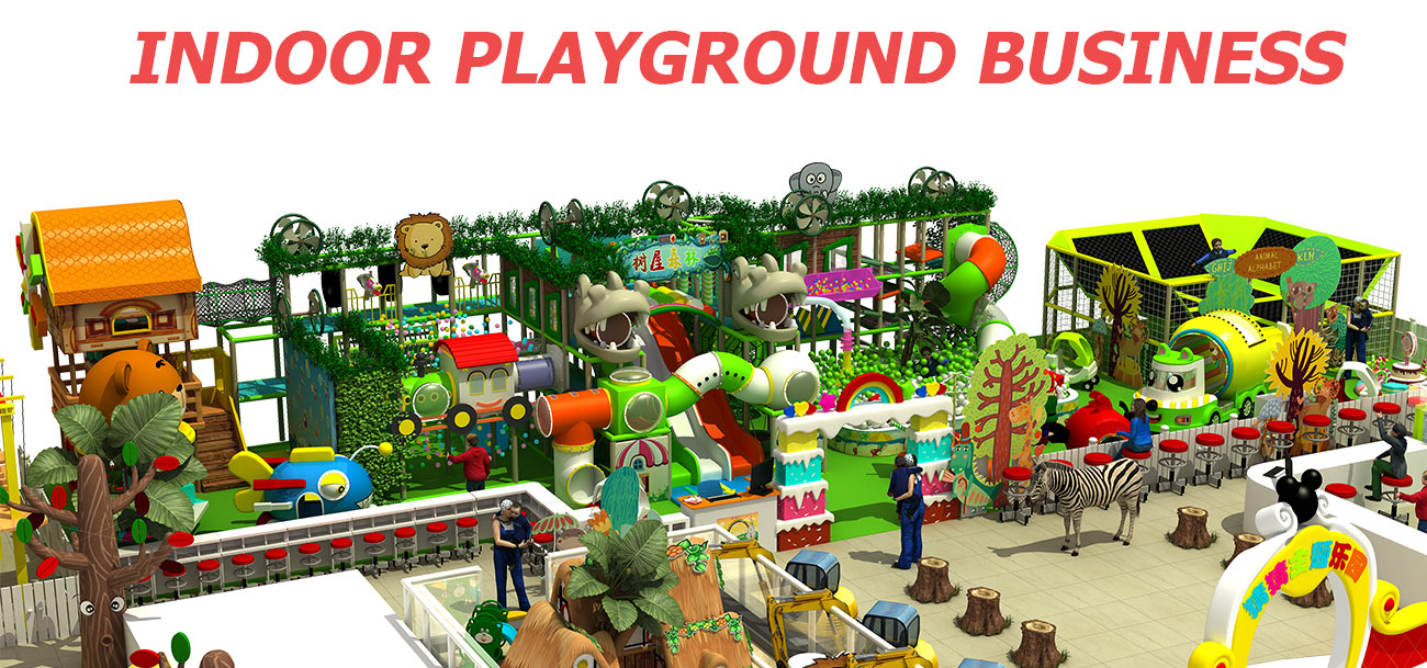 forest theme indoor soft play equipments